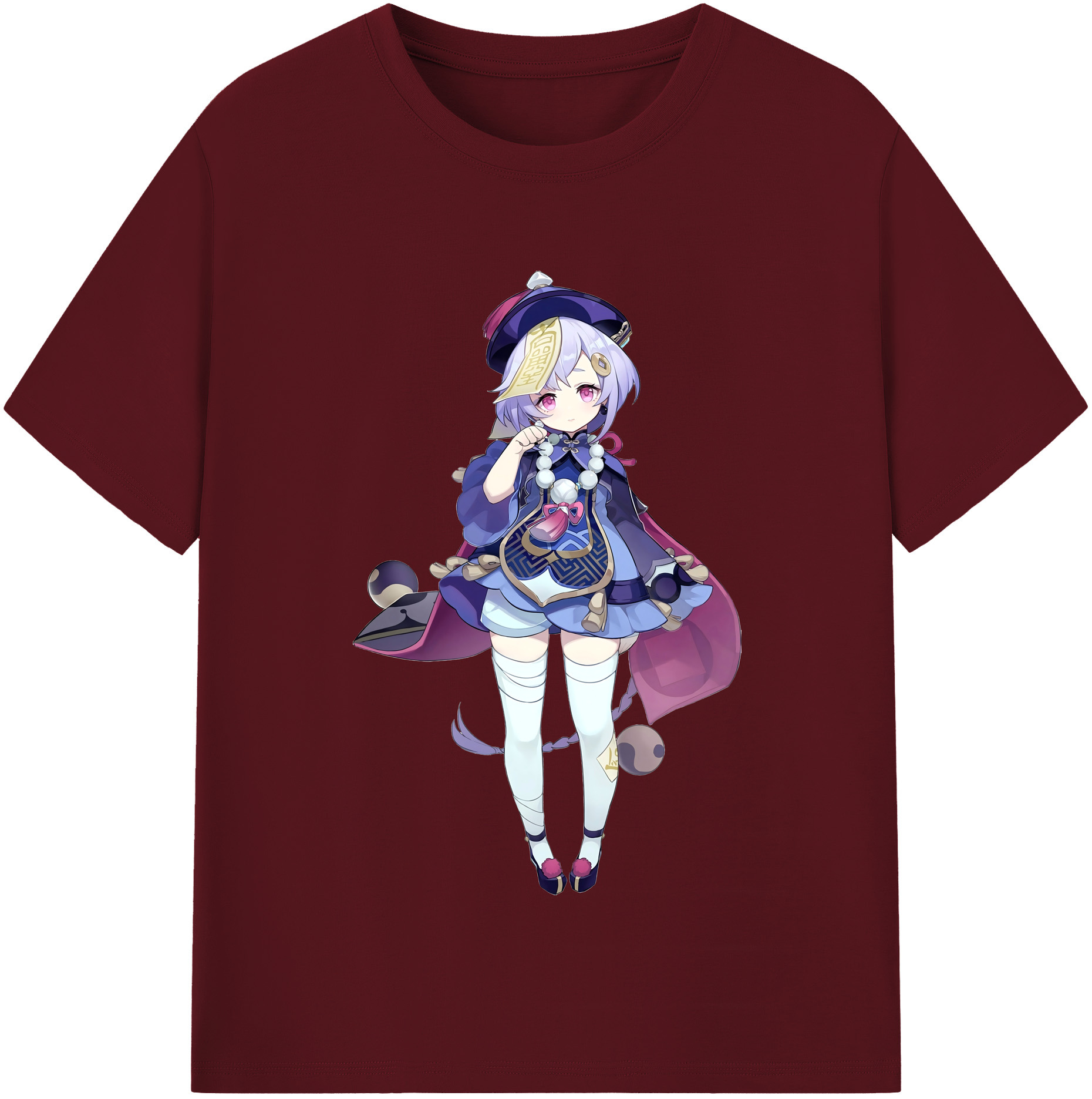 げんし神 七七 なな  genshin Nana 綿100％半袖Tシャツ（フロントプリント）